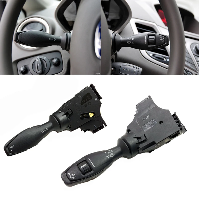 

For Ford New Fiesta Turn Signal Switch Wiper Switch Combination Headlight Adjustment Switch 8A6T-13335AAB