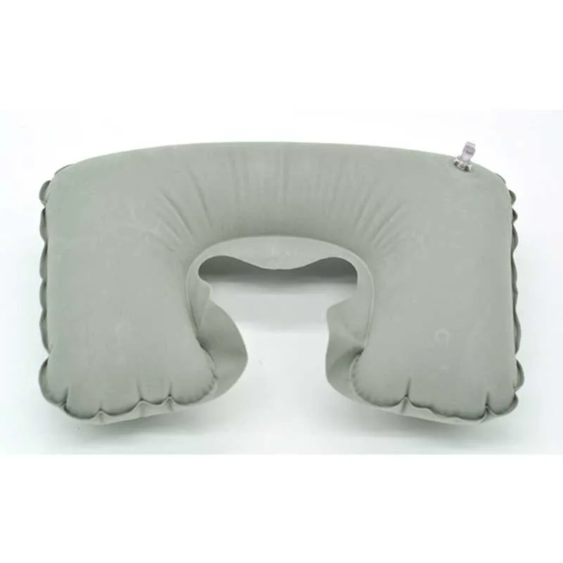 U образная портативная подушка для путешествий надувная шеи из ПВХ отдыха