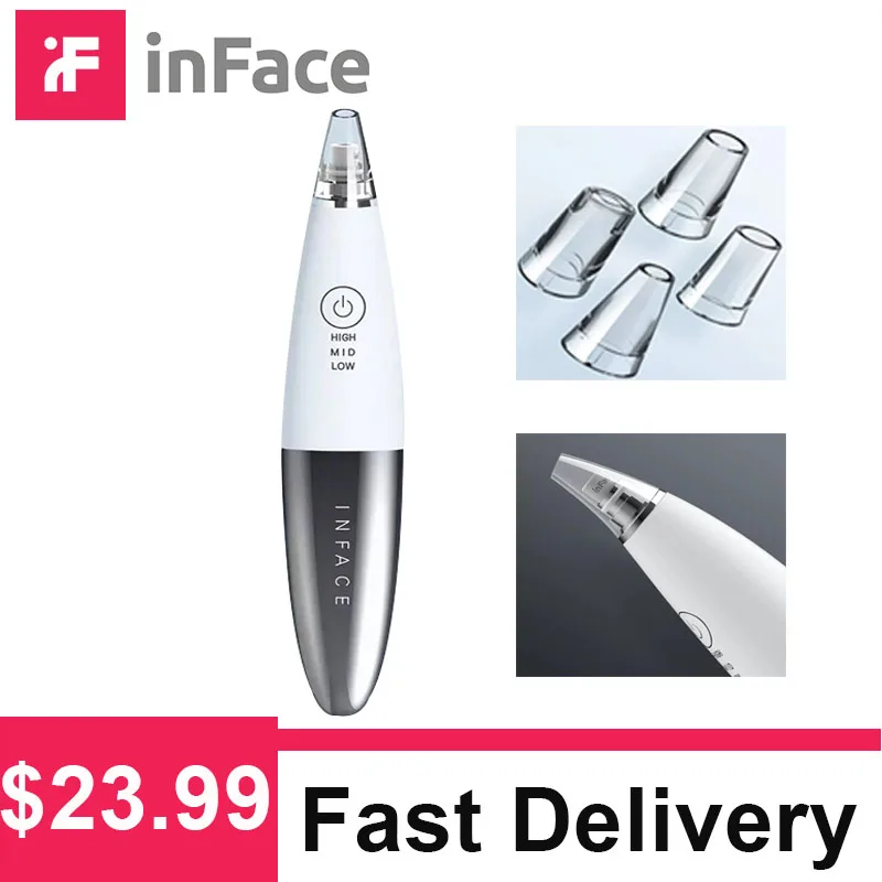 InFace электрическое удаление черных точек для лица очищающее средство пор уход за