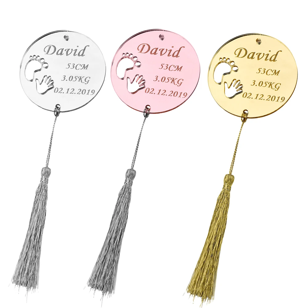 10 комплектов персонализированных гравированных деревянных круглых