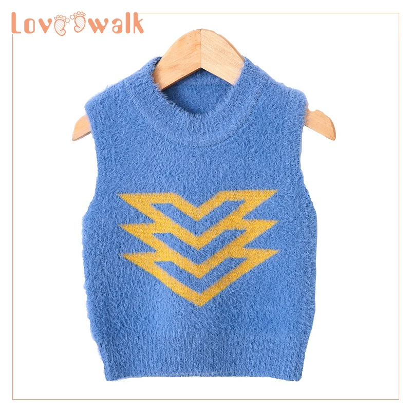 Осень-весна 2019 детские свитера милая трикотажная одежда для маленьких девочек