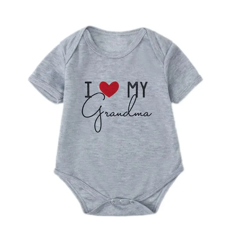 

Love Pattern Jumpsuit for Kids One Piece Unisex Romper Girl and Boy Bodysuit Newborns Overalls Baby Clothes Children's Clothing