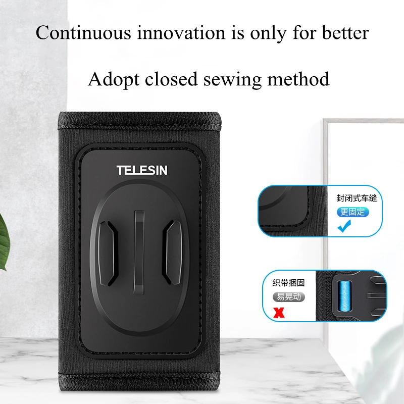 gopro 1098 universal backpack clip sports camera shoulder strap clip fixing bracket for insta360dji action 2 accessory free global shipping