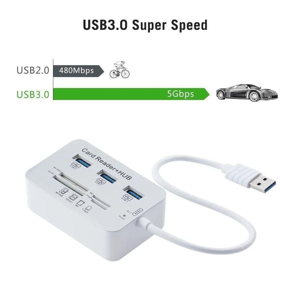 Устройство чтения карт памяти USB 3 0 USB-порта высокоскоростное устройство для MS Micro