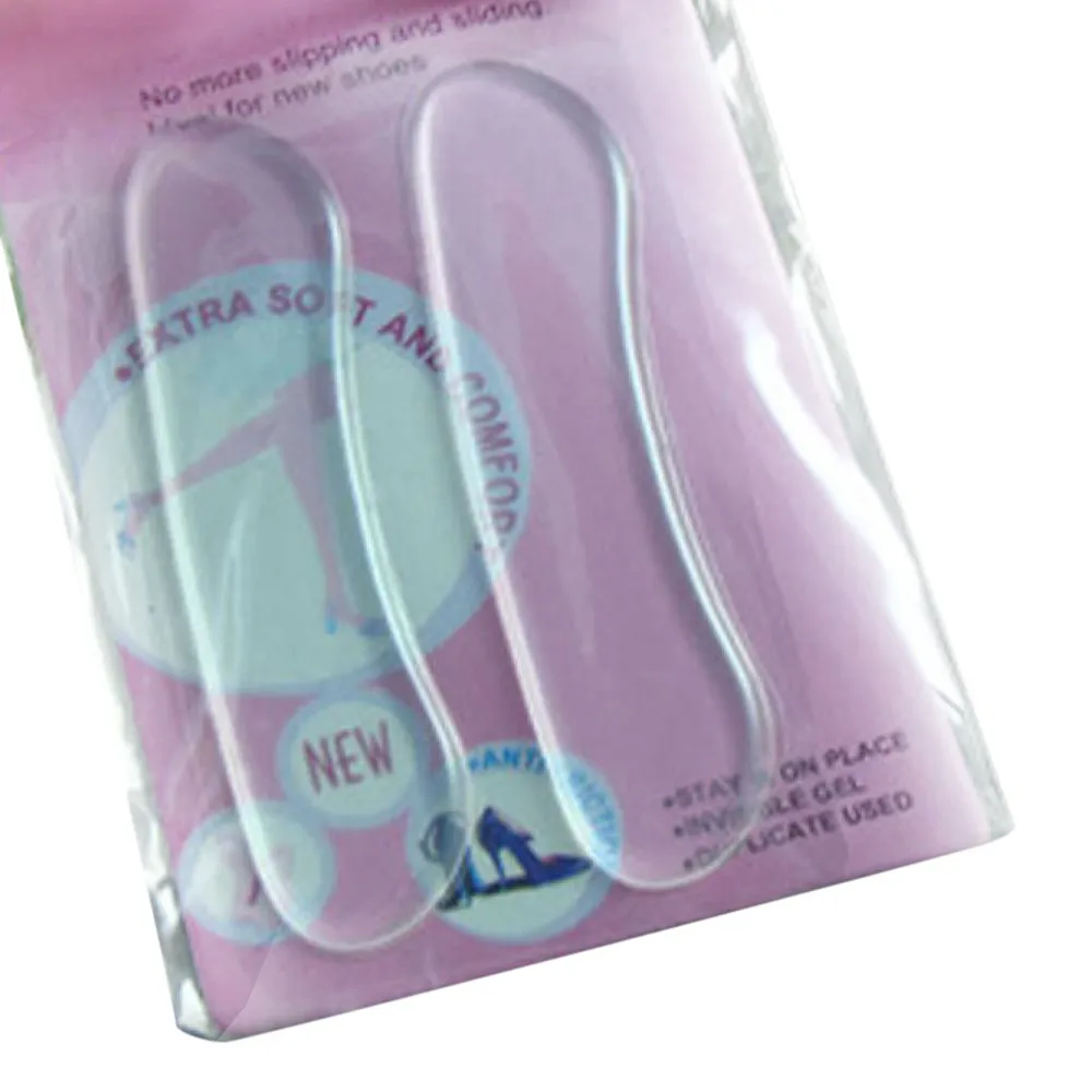 Силиконовый гелевый протектор пятки мягкая подушка Защита ног вставка для обуви