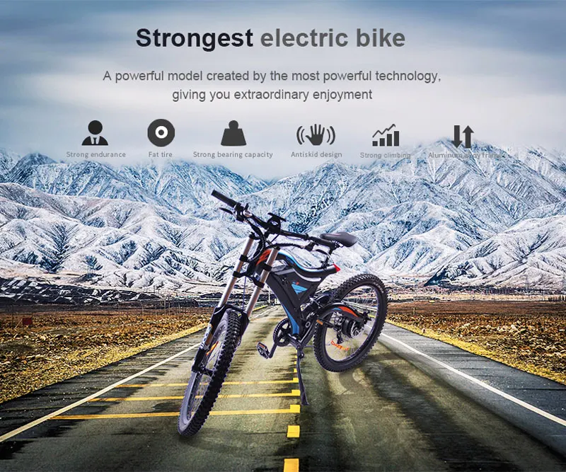 EZBIKE, акция, Электрический дорожный велосипед TDE15, рама из алюминиевого сплава, электровелосипед с аккумулятором 500 Вт, 26 дюймов, горный велосипед