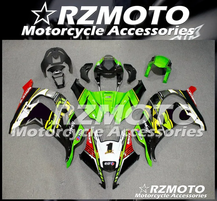 

New ABS Motorcycle Fairings kit Fit for Kawasaki Ninja ZX-10R 2016 2017 2018 2019 10R 16 17 18 19 Bodywork set red green