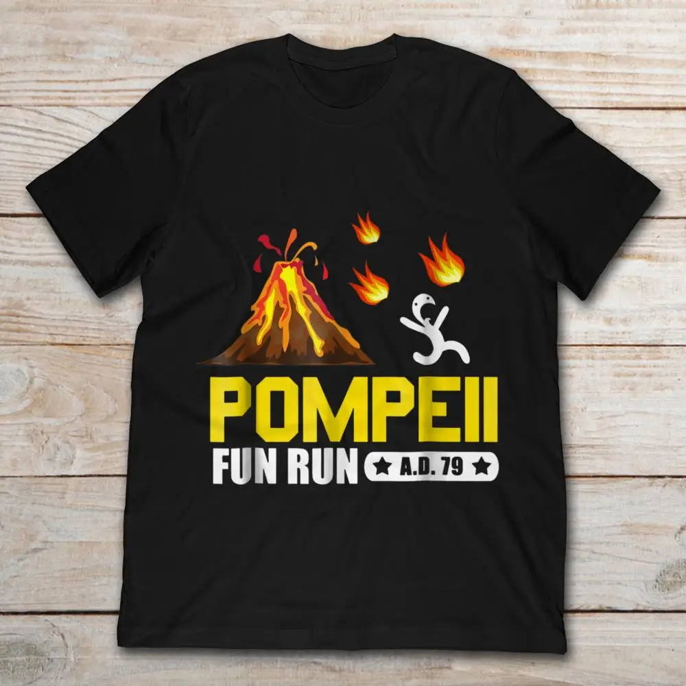 Забавная футболка Pompeii Run|Мужские футболки| |