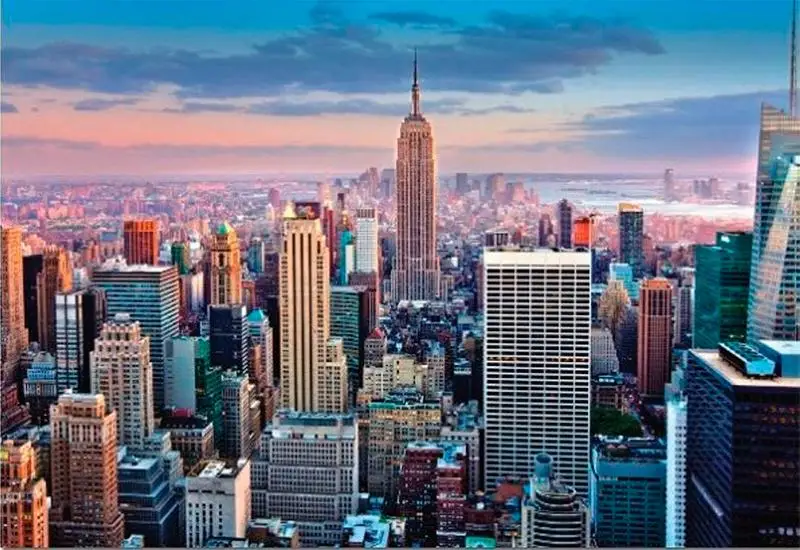 Пазл Educa 1000 деталей: Манхеттен Нью Йорк|Пазлы| |