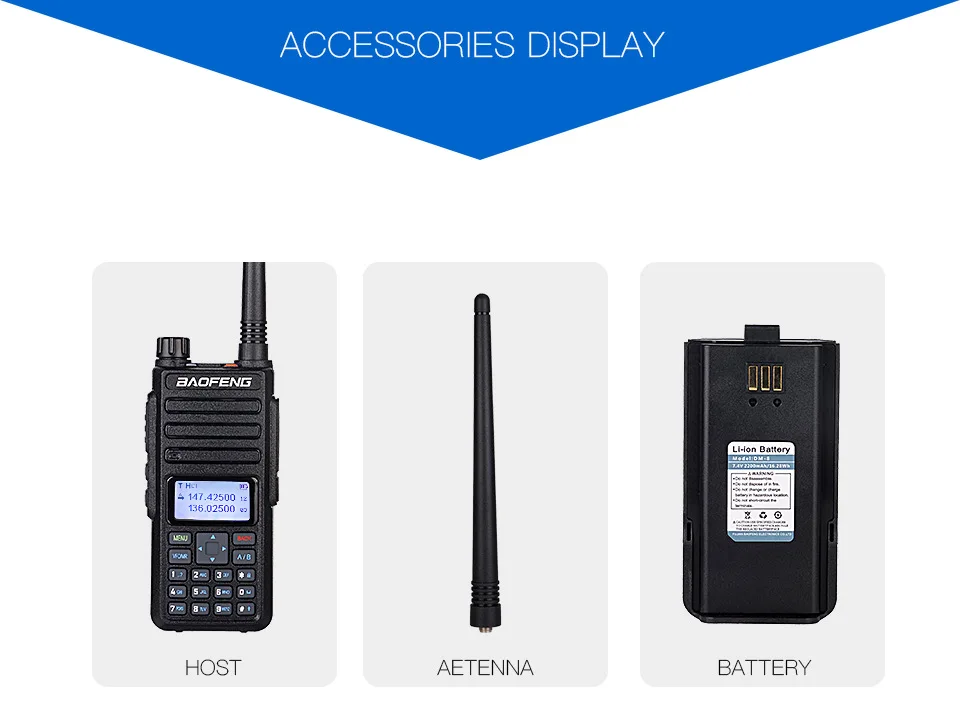 

2020 Baofeng DMR DM-1801 Walkie Talkie VHF UHF 136-174 & 400-470MHz Dual Band Dual Time Slot Tier 1&2 Digital Radio DM1801