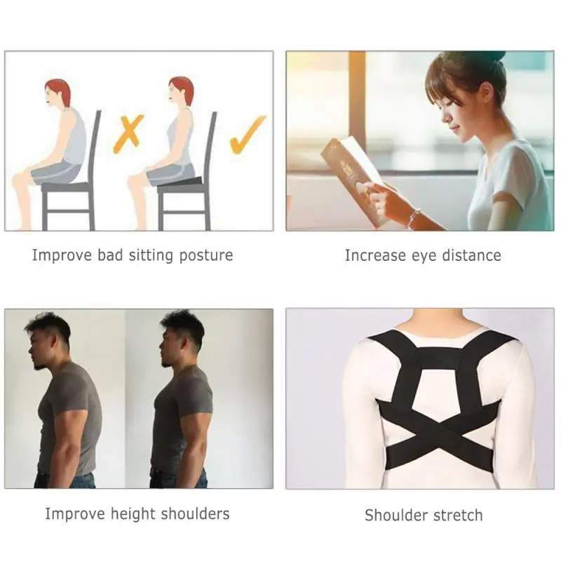 

Fixation Posture corrector Humpback Correction Back Brace Spine Back Orthosis Scoliosis Lumbar Support Spinal Curved Orthosis