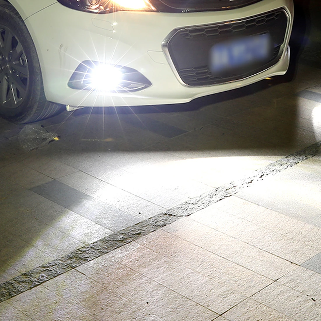 2 шт. Автомобильная противотуманная фара белый светодиодный автомобильный фонарь H1 H4 H11 H7 светодиодный фонарь Автомобильная лампочка 9005 9006 противотуманная фара автомобильные аксессуары