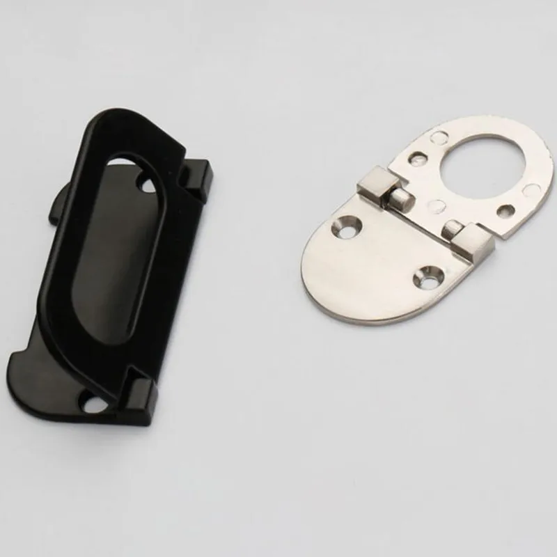 KK & FING цинкового сплава скрытые двери шкафа ручки утопленные тянет дверь