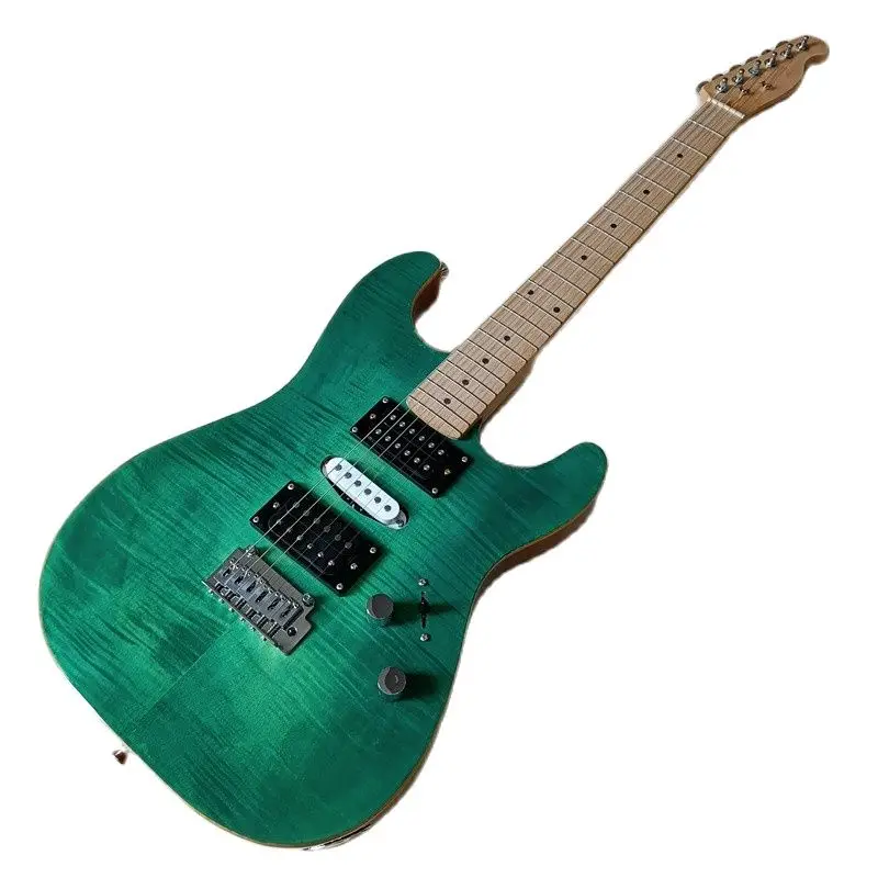 Кленовый флейм 6 строка электрогитара 39 дюймов высокий Глянец guitare electrique с туман