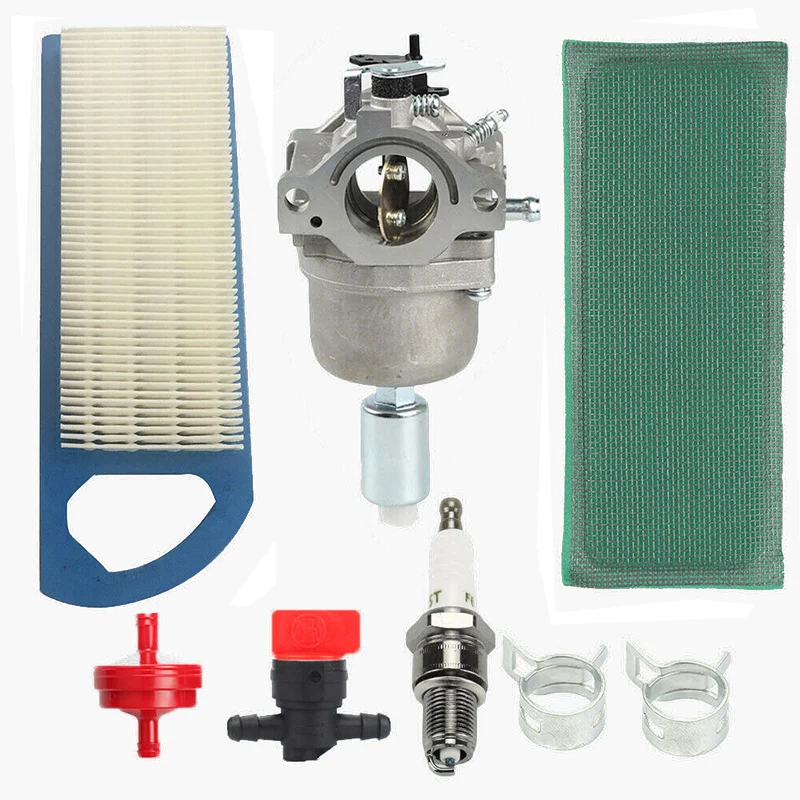 

Replacement Carburetor Kit Part Tool Air Fuel filter Clamps Cut off valve