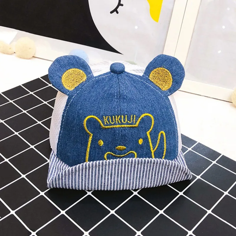 

Baby Boys Girls Cartoon Hat Outdoor Sun Hats Baby Hatborn Summer Children Caps Baseball Net Cap Fashion