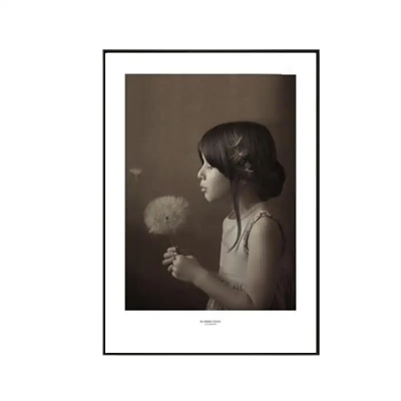 Холст с изображением девушки Life Hope Forest плакат минималистичные принты для