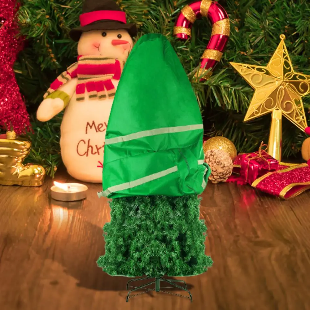 

Great Upright Christmas Tree Storage Pouch Foot Tree Cover Oxford Cloth Tree Storage Pouch Multi-purpose for Household
