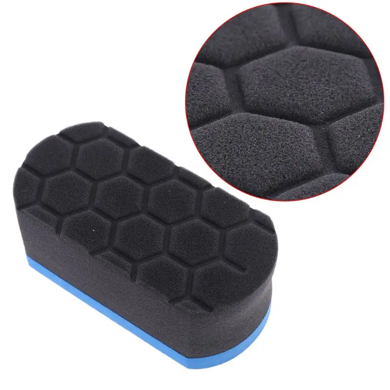 

Car Wash Sponge Auto Care Detailing Cleaning Tool Wax Foam Polishing Sponge Soft Professional Hex Waxing Buffing Applicator Pad