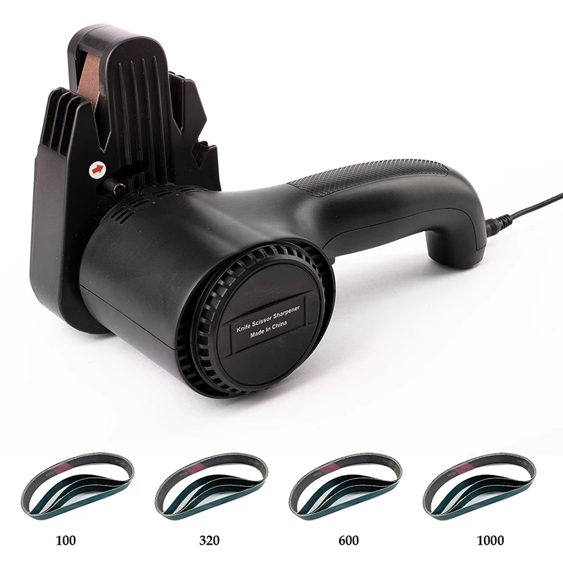 

Electric Professional Kitchen Sharpening Stone Grinder Knives Sharpener Tool