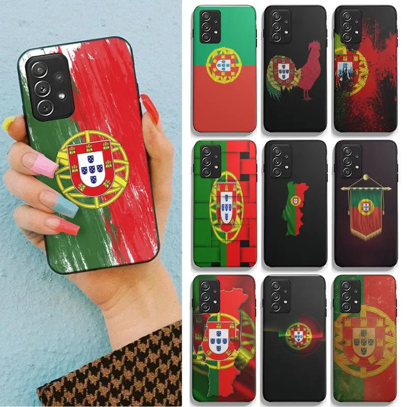 

Portugal Flag Phone Case For Samsung Galaxy S9 S8 Plus S10 5G S21 S30 S20 Ultra S10 Lite 2020 Soft Cover