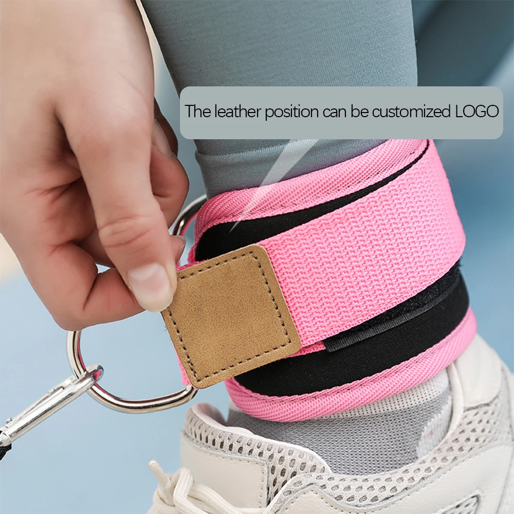

Ankle Straps Set Leg Fitness Non-Slip Resistance Band for Butt Hip Thigh Leg Lifting Exercise Ankle Bands Pull Rope Set