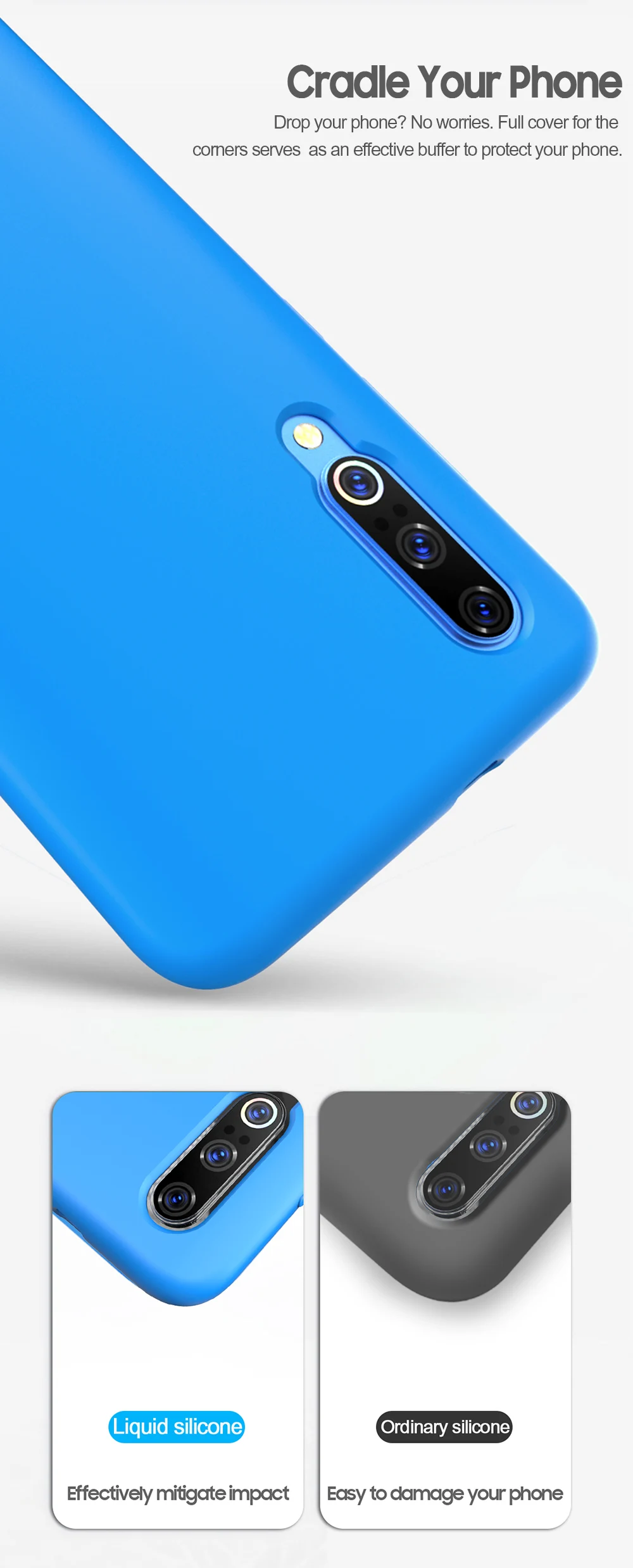 Чехол для спортивной камеры Xiao mi силиконовый чехол для Xiaomi mi на возраст 6, 8, 9, SE Lite 9T A2 6X mi x 3 для Red mi Note 5, 6, 7, 8, K20 Pro 6A 7A чехол