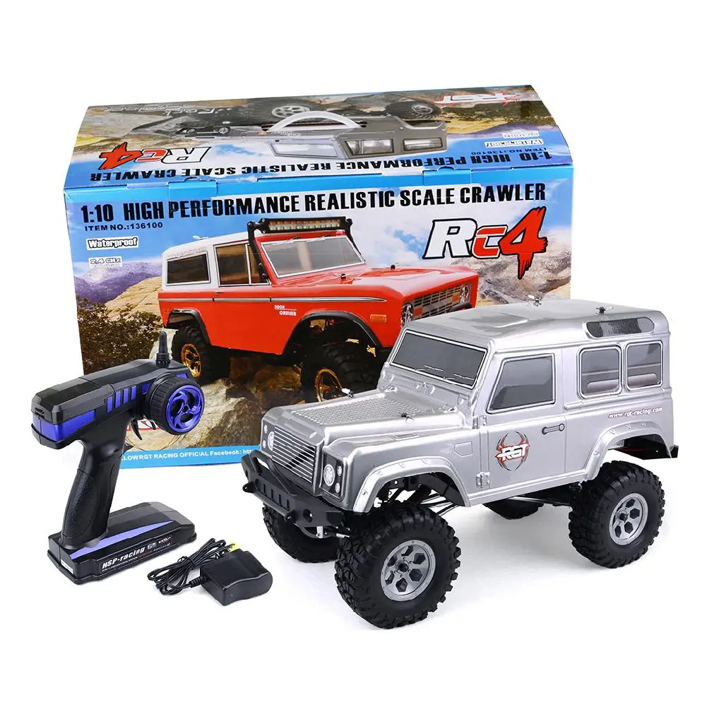 LeadingStar HSP RGT гоночный Радиоуправляемый автомобиль 1/10 Электрический 4WD внедорожный автомобиль Рок Гусеничный рок крейсер дистанционный автомобиль 136100