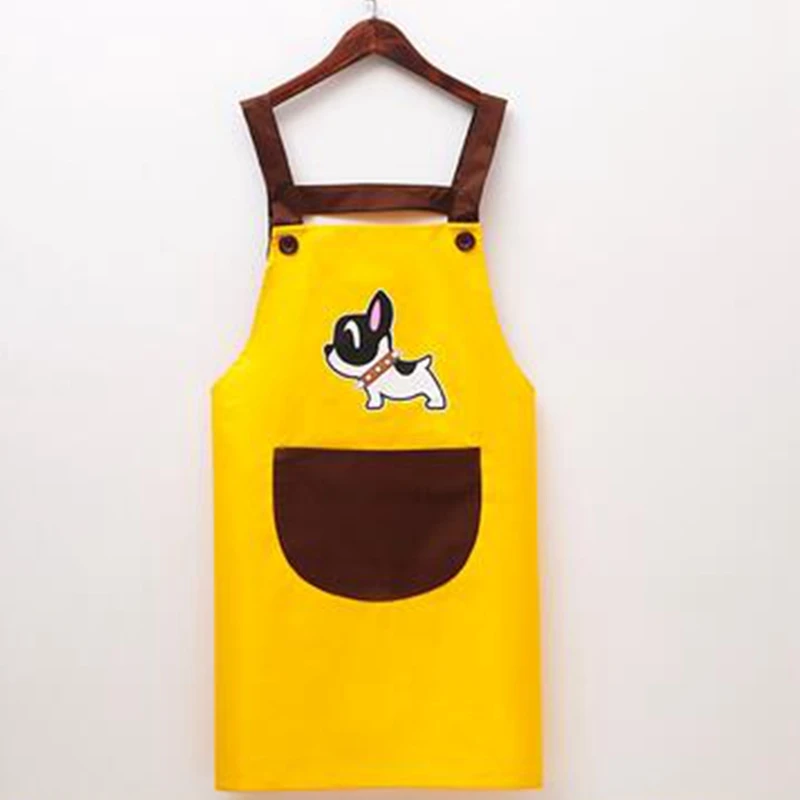 Милый водонепроницаемый и маслостойкий кухонный фартук для пары собак стильный