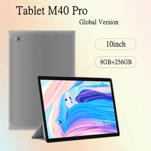 m40 pro tablette 10 inche android tablet pc 8gb ram 256gb rom game tablet 10 core tablet with pen android 10 0 tablet drawing free global shipping