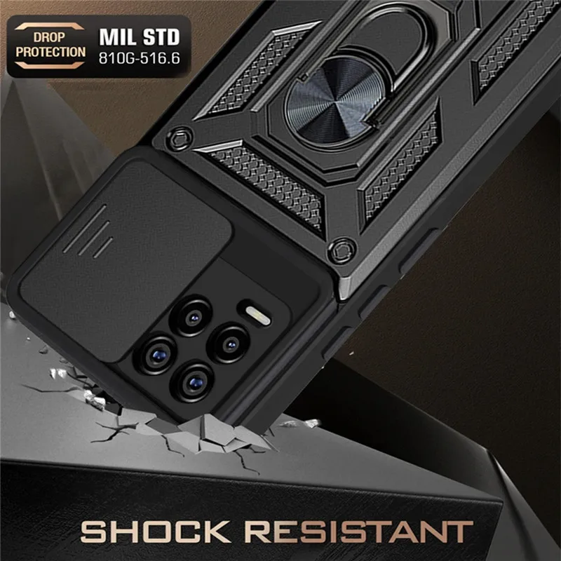 for oppo realme 5 8 pro case shockproof armor car holder ring protection cover for realme c3 c11 c12 c15 c25 phone cases free global shipping