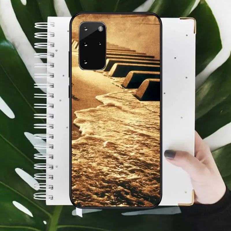 

Piano music Musical instrument Phone Case For Samsung galaxy A S note 10 7 9 20 30 31 40 50 51 71 21 s ultra plus shell