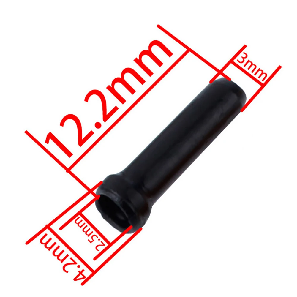 100 шт. алюминиевые детали для тормозных проводов и кабелей MTB велосипедная линия