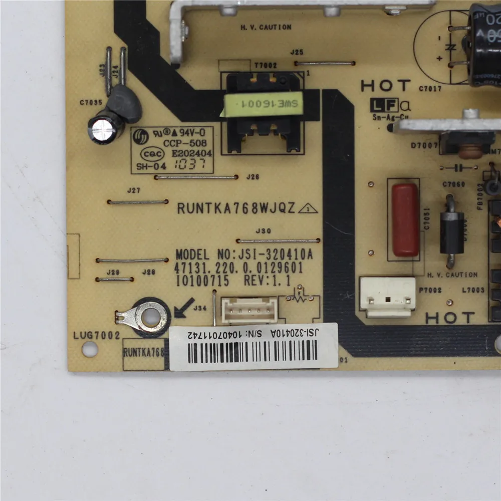 RUNTKA768WJQZ JSI-320410A плата поддержки мощности JSI 320410A профессиональные Запчасти для