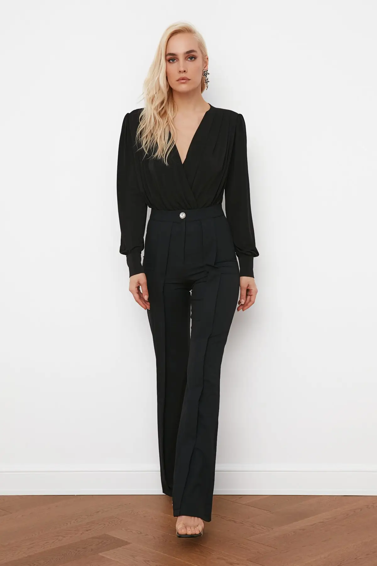 Плиссированные брюки Trendyol TPRSS20PL0044 | Женская одежда