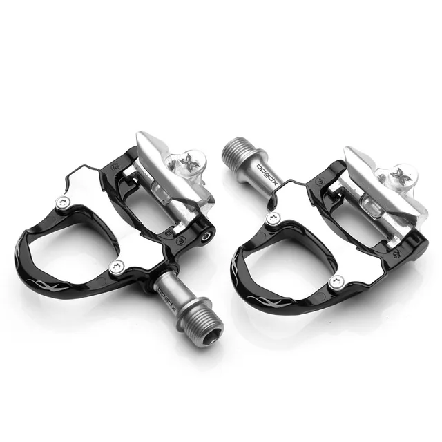Black Wellgo XRF07MC 235 г магния дорожный велосипед из сплава бесклипсовый педали с 2 парами keo совместимые бутсы самоблокирующиеся педали - Цвет: Black