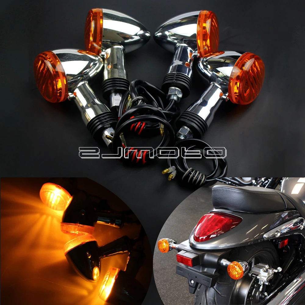 Сигналы поворота для мотоцикла задний указателями светильник Suzuki бульвар M109R