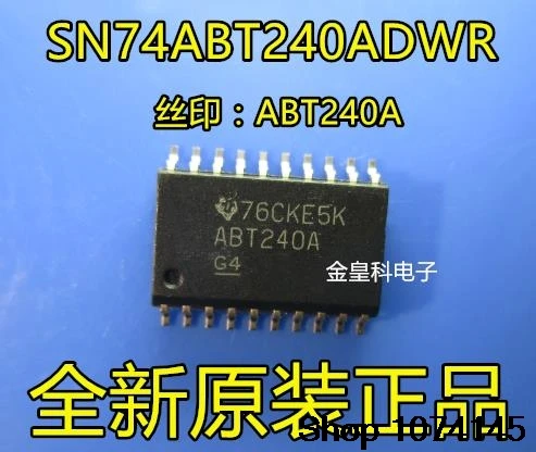 

10 /tol SN74ABT240ADWR ABT240A SOP20