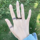 FAIRYWOO кольцо с бусинами Миюки ручной работы женский набор колец для глаз три кольца для глаз новые модные кольца ручной работы ювелирные изделия Delica подарки