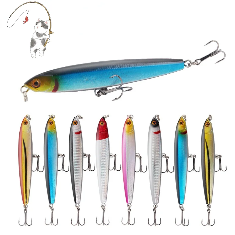 

Pencil Sinking Fishing Lure Weights 14-18g Bass Fishing Tackle Lures Fishing Accessories Saltwater Lures Fish Bait Trolling Lure