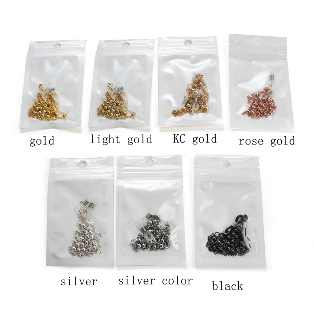 Цепочка для очков женская из металлического сплава стильная маленькая