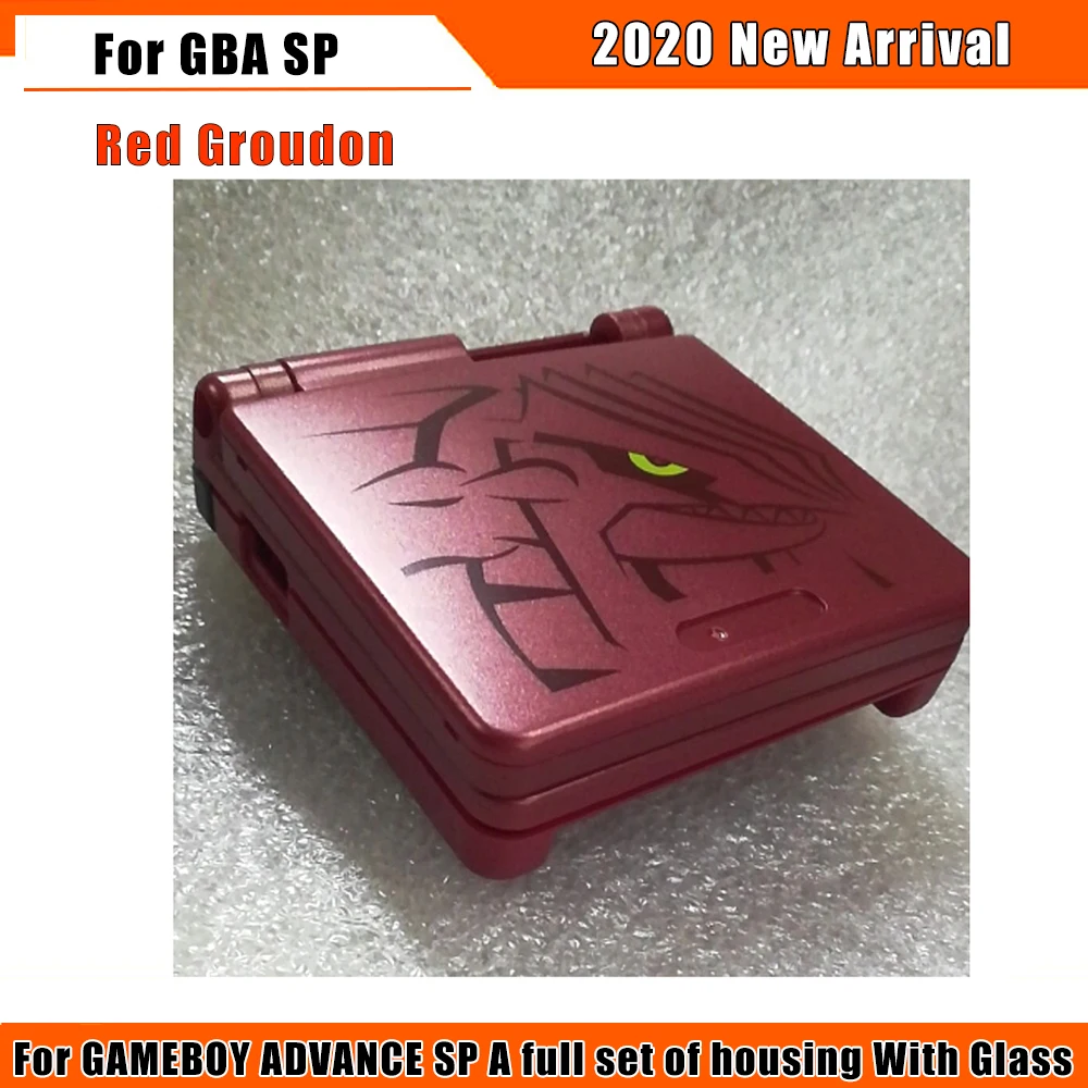 

2020 For GameBoy Advance SP Classic NES Limited Edition Replacement Housing Shell Screen Lens For GBA SP Housing Case Cover