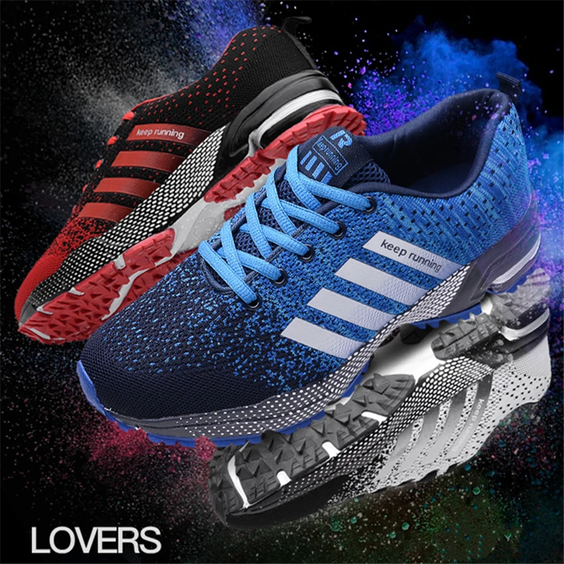 Унисекс кроссовки для бега мужские дышащие уличные Легкая спортивная обувь