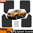Гоночные Брызговики для Nissan Navara Frontier бруте D40 D22 NV200 Titan A60 A61 Pathfinder 4X4