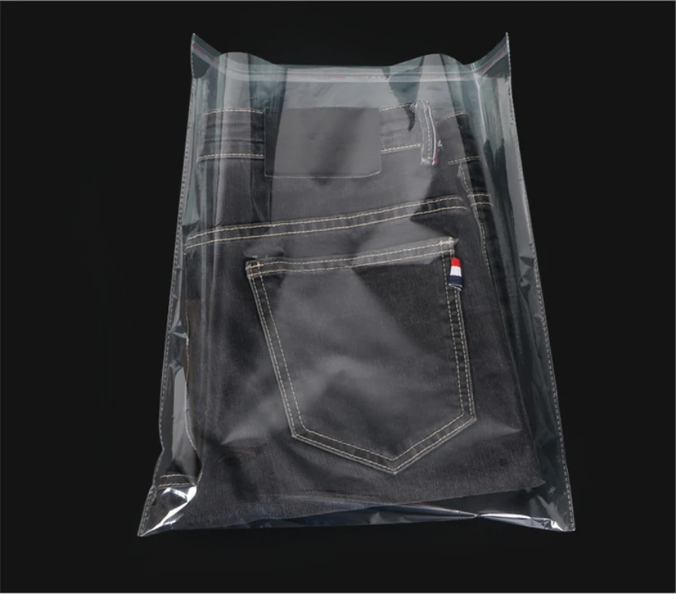 StoBag 100 шт 30*50 см прозрачный самоклеющийся Resealable Opp сумки для одежды прозрачная упаковка пластиковые пакеты Подарочная сумка целлофановая сумка