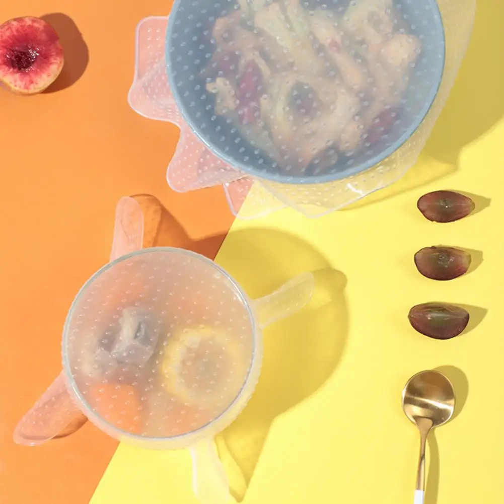 Легко моется прозрачный подходит для большинства контейнеров герметичная