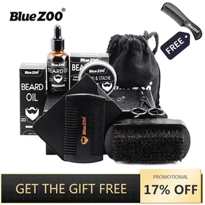 Набор для стрижки бороды мужской, 8 шт.компл.