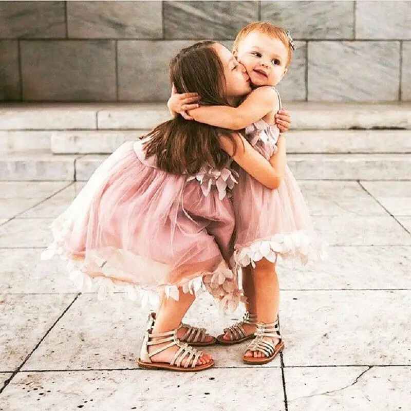 Милое детское платье принцессы для девочек розовые и белые платья конкурса