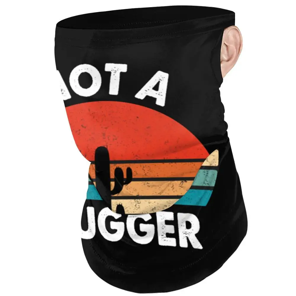 Не Hugger футболка забавная рубашка кактус саркастический подарок белые банданы