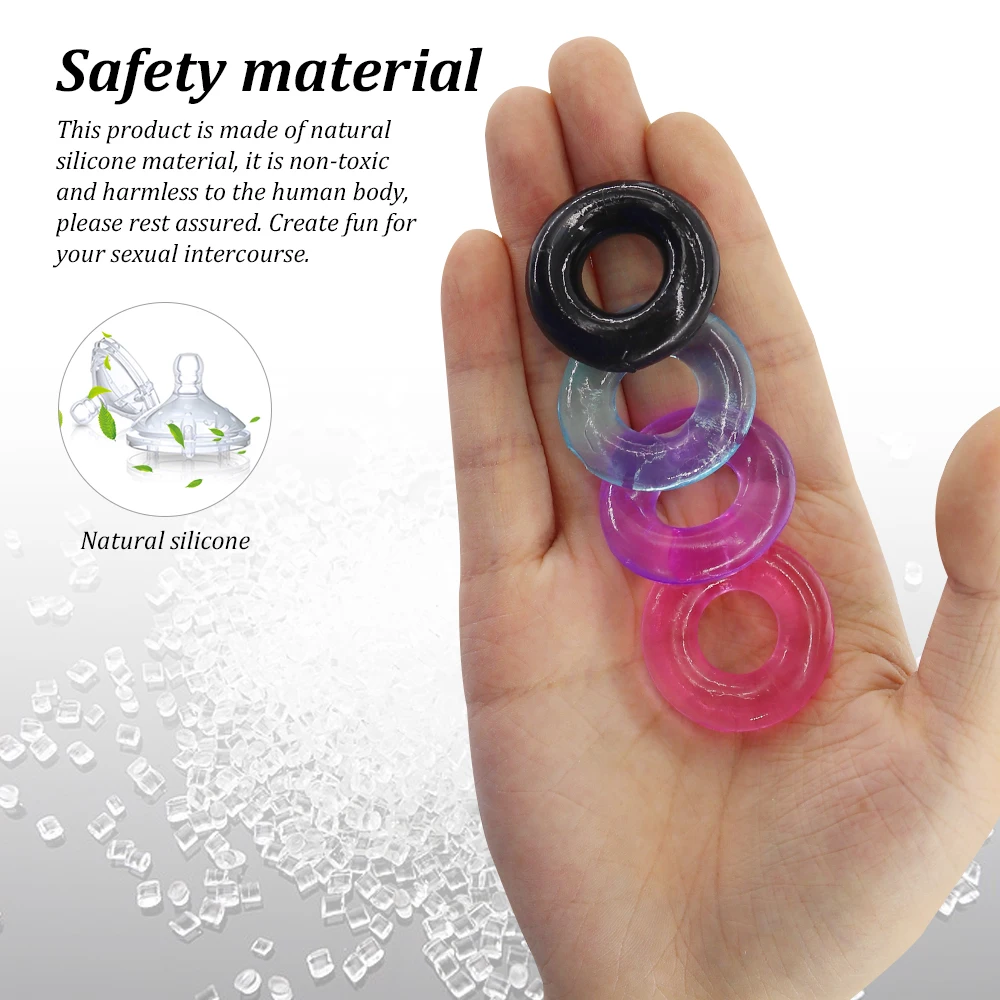 Секс-игрушки для взрослых EXVOID Lock задержки эякуляции 3 шт. кулинарный пенис кольцо